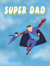 Super Dad Father's Day Card