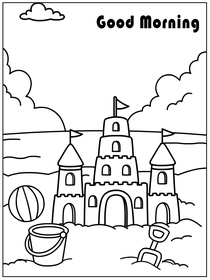 Good Morning Beach Castle
