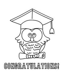 Graduation Owl Congratulations Card