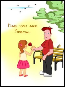 Dad You Are Special Father's Day Card