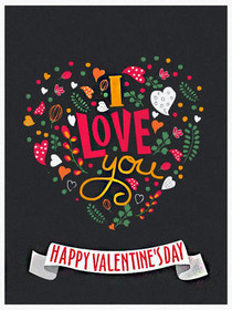 I Love You So Valentine's Day Card