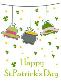 Happy St. Patrick's Day Greeting Card