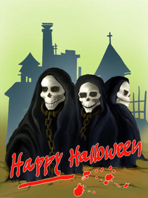 Happy Halloween Grim Reapers