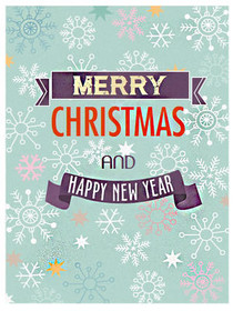 Merry Christmas and Happy New Year Card