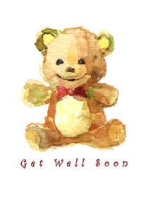 Get Well Soon Teddy Bear