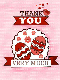 Thank You Very Much Strawberry Card