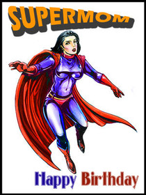 Superwoman Happy Birthday
