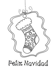 Feliz Navidad Christmas Stocking