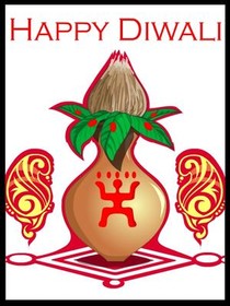 Happy Diwali Greeting Card