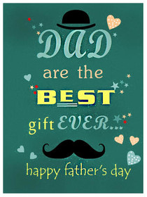 Dad's Best Gift Ever Father's Day Card