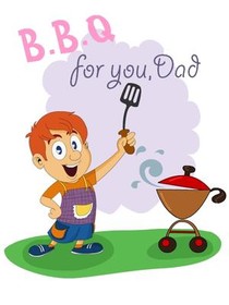 BBQ for You Dad Father's Day Card
