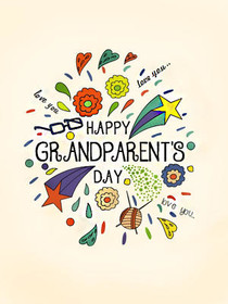 Happy Grandparents Day Greeting Card