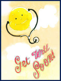 Get Well Soon Sunshine Card