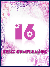 Sweet 16 Birthday Celebration Card