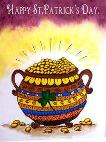 Happy St. Patrick's Day Pot of Gold