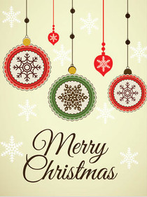 Merry Christmas Ornaments