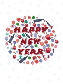 Happy New Year Celebration