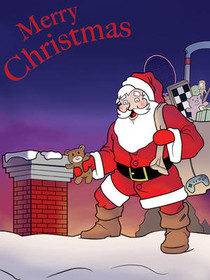 Santa Claus Christmas Greeting Card