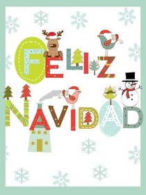 Feliz Navidad Christmas Card
