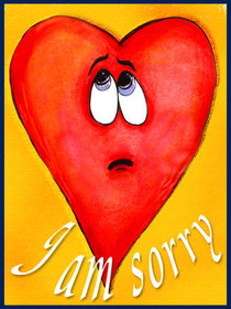 I Am Sorry Heart Character