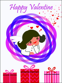 Happy Valentine's Day Greeting Card