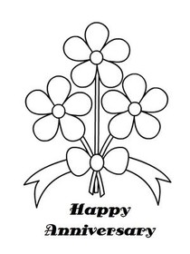 Happy Anniversary Floral Bouquet