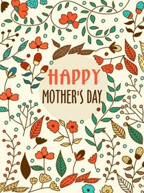 Happy Mother's Day Floral Card