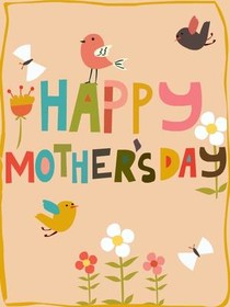 Happy Mother's Day Floral Card