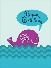 Happy Birthday Whale