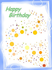 Happy Birthday Confetti