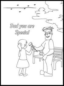 Dad You Are Special Father's Day Card