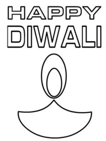 Happy Diwali Greeting Card