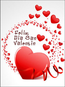 Happy Valentine's Day Heart Card