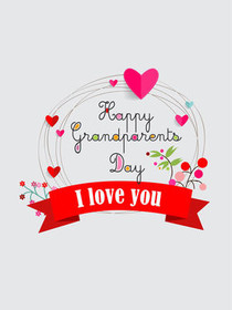Happy Grandparents Day I Love You