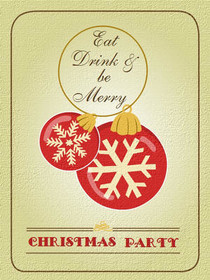 Eat Drink and Be Merry Christmas Party