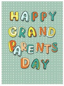 Happy Grandparents Day Greeting Card