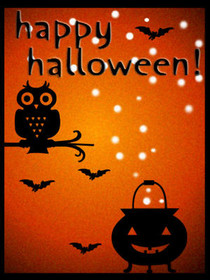 Happy Halloween Greeting Card