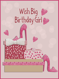 Wish Big Birthday Girl