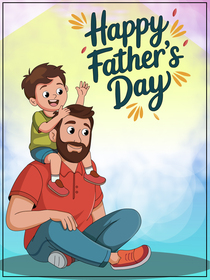 Happy Father's Day Greeting Card