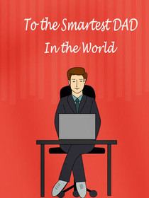 Smartest Dad in the World Card
