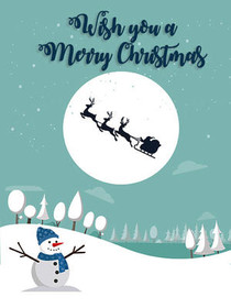 Wish You a Merry Christmas Card