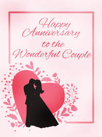 Happy Anniversary Wonderful Couple
