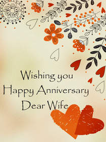 Happy Anniversary Dear Wife