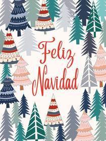 Feliz Navidad Christmas Trees