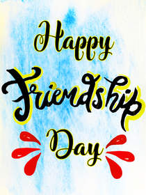 Happy Friendship Day Greeting Card