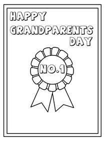 Happy Grandparents Day No. 1 Card