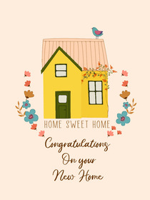 New Home Congratulations Card
