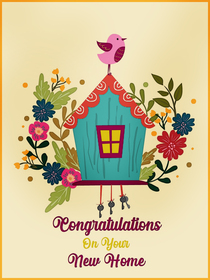 New Home Congratulations Card