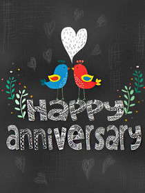 Happy Anniversary Love Birds