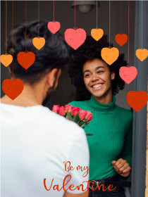 Be My Valentine Photo Card